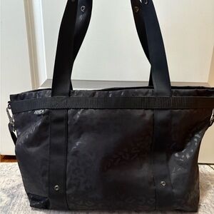 Andi Black Leopard Woman’s Tote Bag